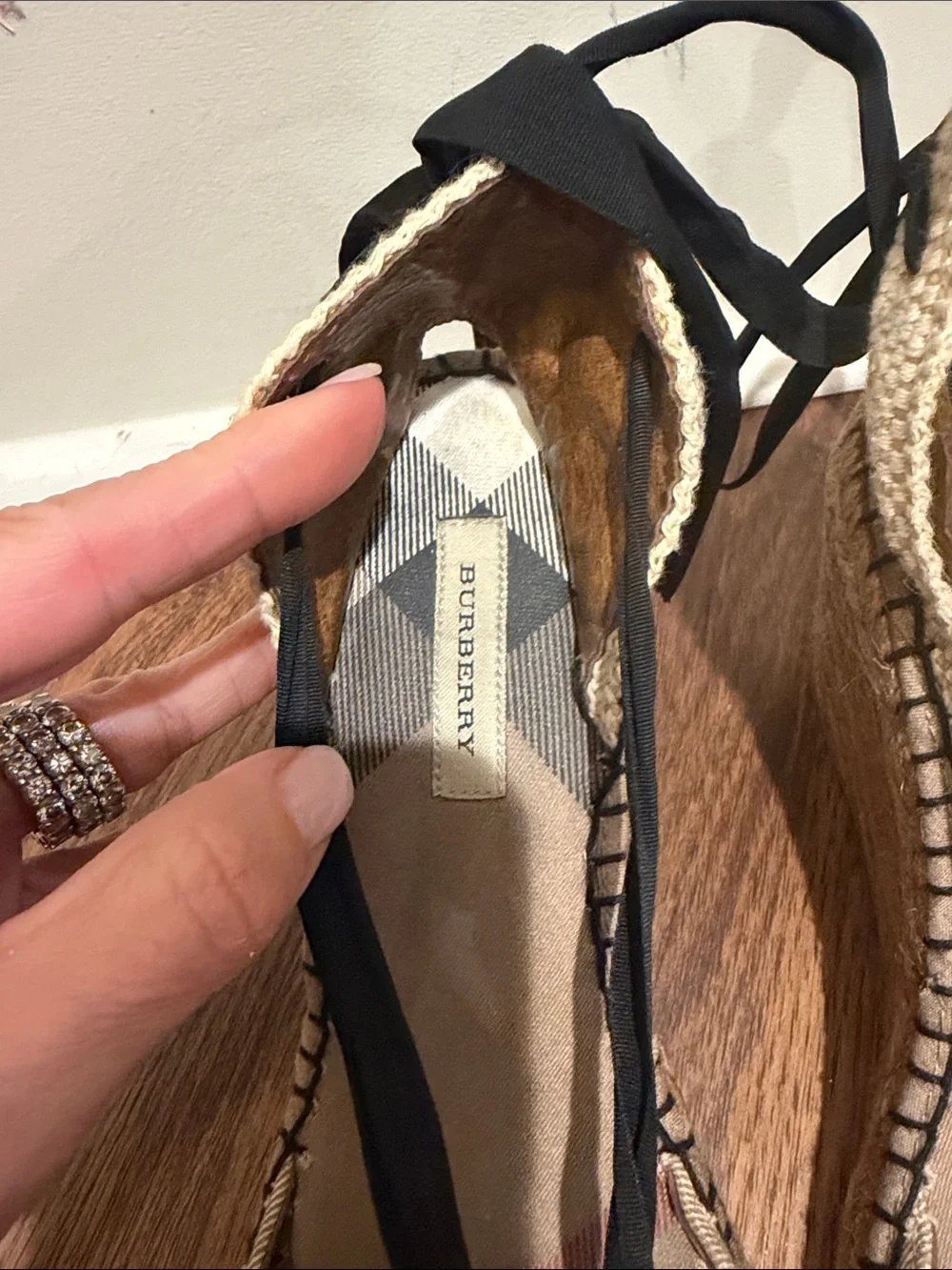 Burberry signature check